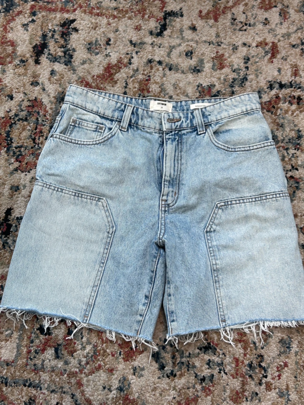 Cotton On Women’s Longer shorts Waist 28 Relaxed fit